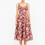 Brown Multi Lorela Dress