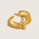 Virelle 18K Gold Vintage Knot Ring