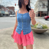 A Moment in Time Denim Vest