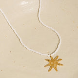 Iridessa Sun Beaded Necklace