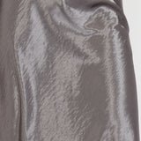 Barbara Satin Skirt Pewter