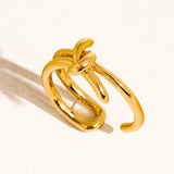 Virelle 18K Gold Vintage Knot Ring