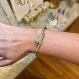 Estiva Glam Cz Serpent Bracelet