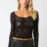 After Dark Lace Top