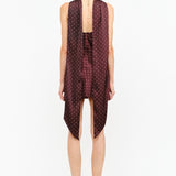 Burgundy Penny Dress