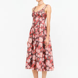 Brown Multi Lorela Dress