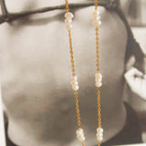Luxe Petite Pearl 18K Choker - Leilani-Multi Pearl