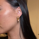 Indiana Vintage Stone Drop Earring