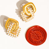 Cometa Pearl Drop Earrings
