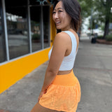 Carpe Diem Short - Neon Clementine