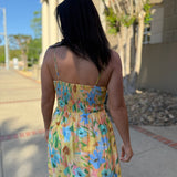 Daisy Chain Smocked Mini Dress