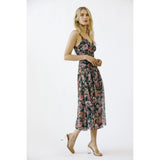 Paisley Bloom Midi Dress