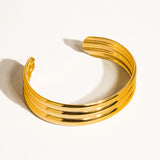 Elodie Bold Stripe Bangle