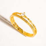 Belen 18K Gold CZ Layered Ring