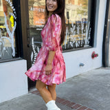 Alexis Enchant Puff Mini Dress