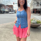A Moment in Time Denim Vest