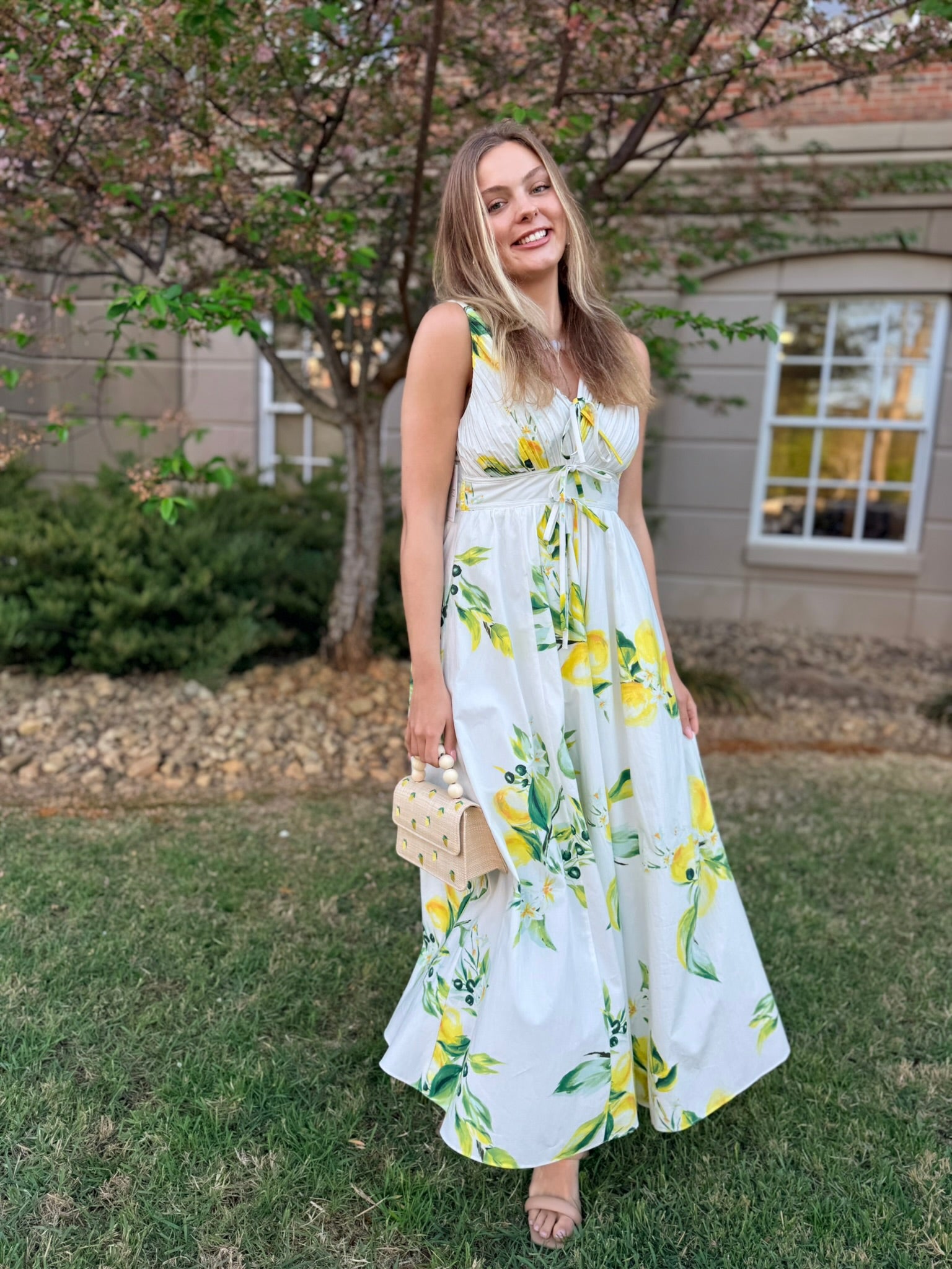 V Neck Pleated Midi Dress – Firefly Boutique