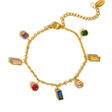 Sydney Multi Cz Tassel Bracelet