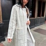 Marceau Houndstooth Coat