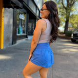 Carpe Diem Short - Light Cobalt