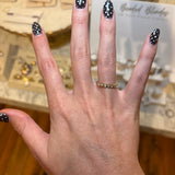 Flair Thin Cz Band Ring