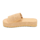 Del Mar Platform Sandal - Camel