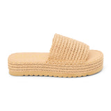 Del Mar Platform Sandal - Camel