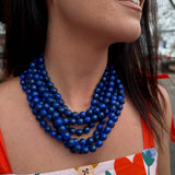 Designer Inspired Layered Beaded Necklace