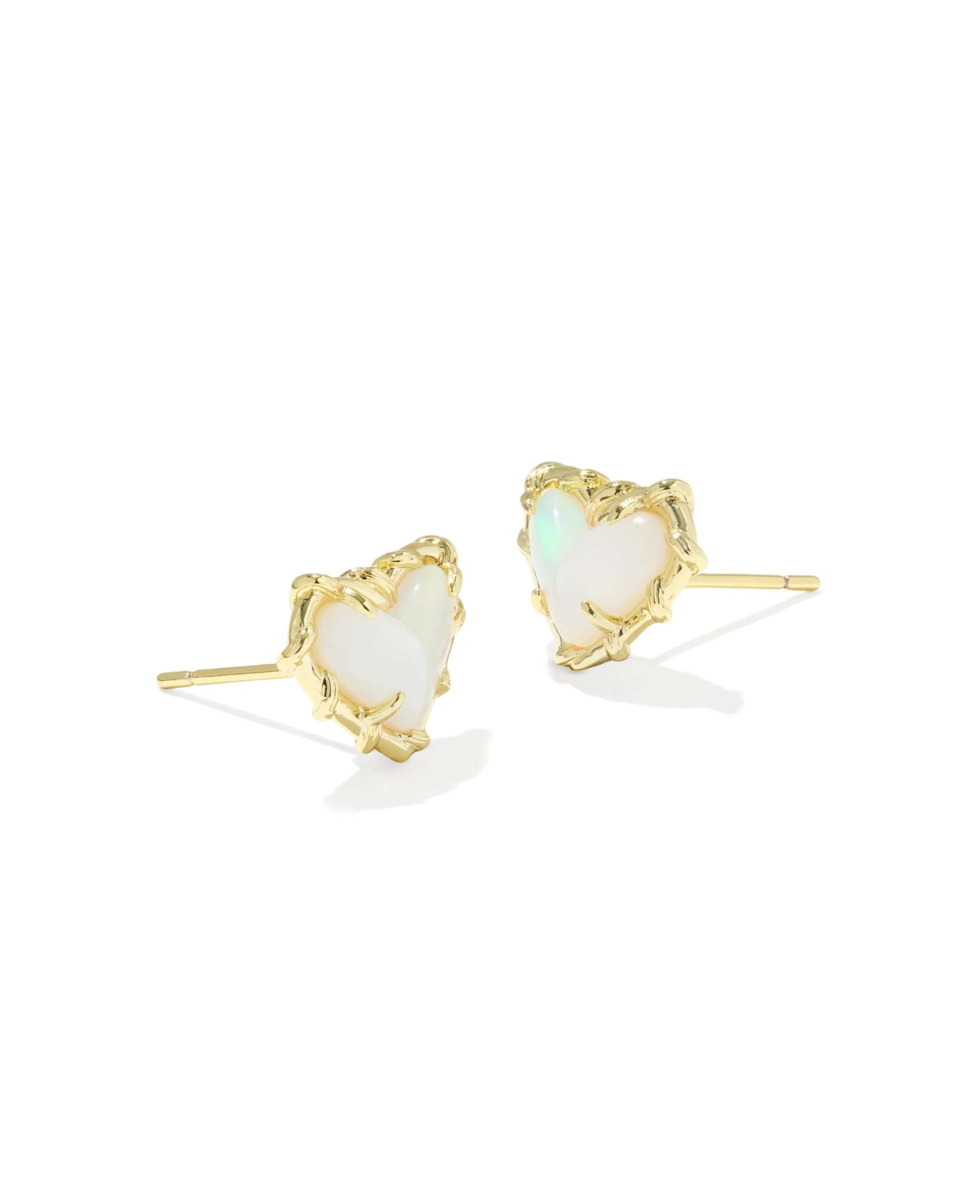 Dolly Parton Patchwork Ari Heart Stud Earrings – Firefly Boutique