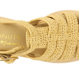 Tavi Platform Sandal- Natural Raffia
