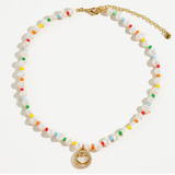 Willa Colorful Emoji Necklace