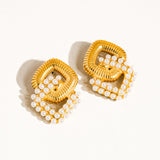 Cometa Pearl Drop Earrings