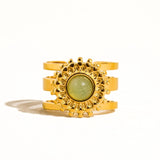 Evelyn Green Gemstone Ring