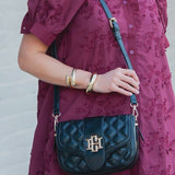Griffin Crossbody Bag Black