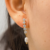 Anton 18K Pearl Glow Drop Earrings