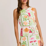 Cherry Coast Charm Top and Skirt Set