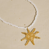 Iridessa Sun Beaded Necklace