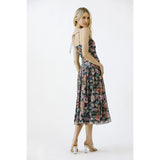 Paisley Bloom Midi Dress
