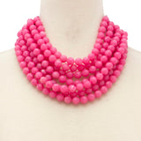 Designer Inspired Layered Beaded Necklace