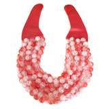 Designer Inspired Layered Beaded Necklace
