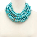 Designer Inspired Layered Beaded Necklace