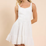Sundream Lace-Up Dress
