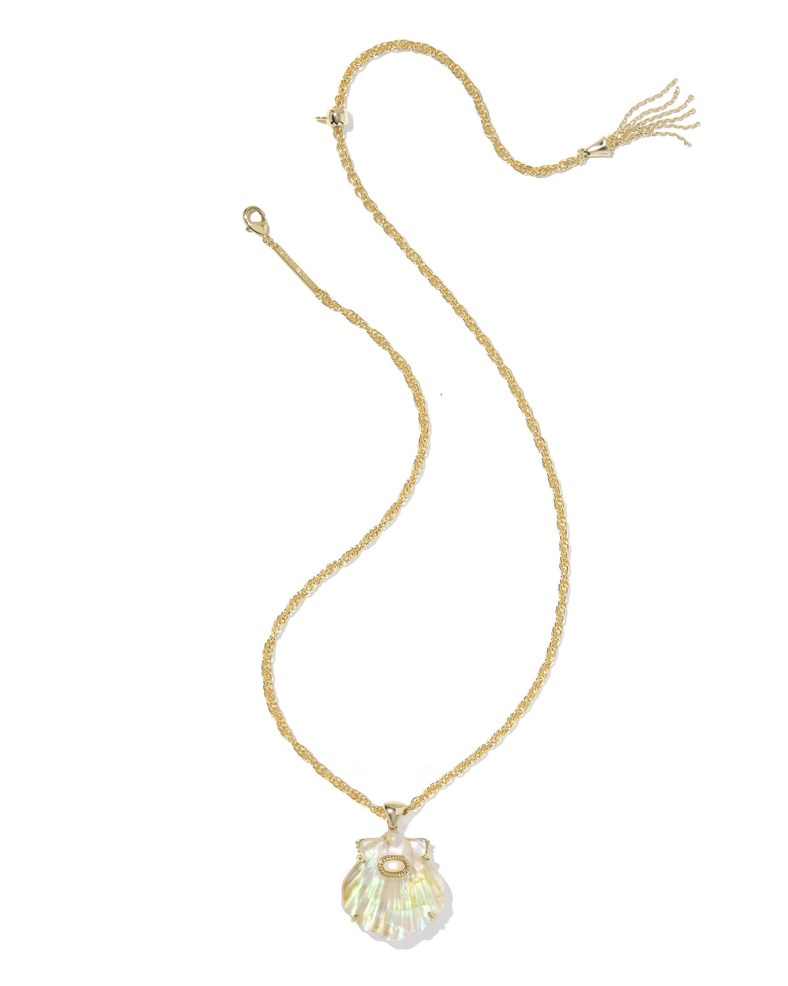 Lucia Shell Short Pendant Necklace – Firefly Boutique