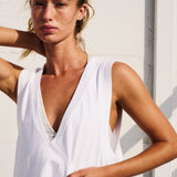 Velocity Tank - White