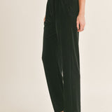 High Voltage Pleated Velvet Pants