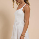 Sundream Lace-Up Dress