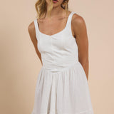 Sundream Lace-Up Dress