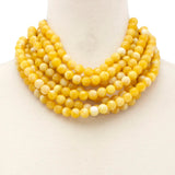 Designer Inspired Layered Beaded Necklace