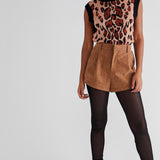 Roma Vegan Suede Short