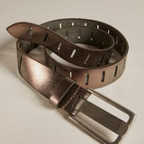 Jona Belt - Metallic Silver